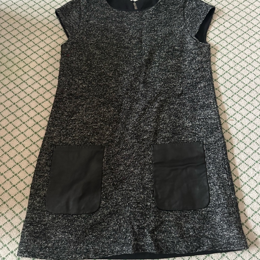 Tweed dress.